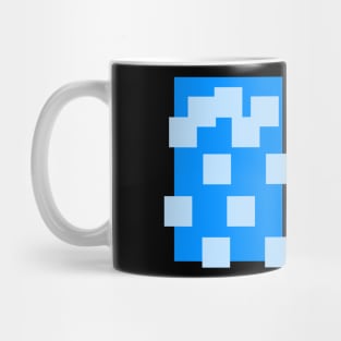 Blue separation Mug